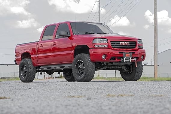 Rough Country 6 Lift Kit with N3 Shocks for Chevy Silverado & GMC Sierra 1500 4WD (1999-2006 & Classic) - Increased Clearance, Aggressive Look