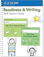 Learning Without Tears Readiness & Writing Teacher's Guide - Preschool Pre-Writing Skills for Ages 3+, Home & School Multisensory Activities