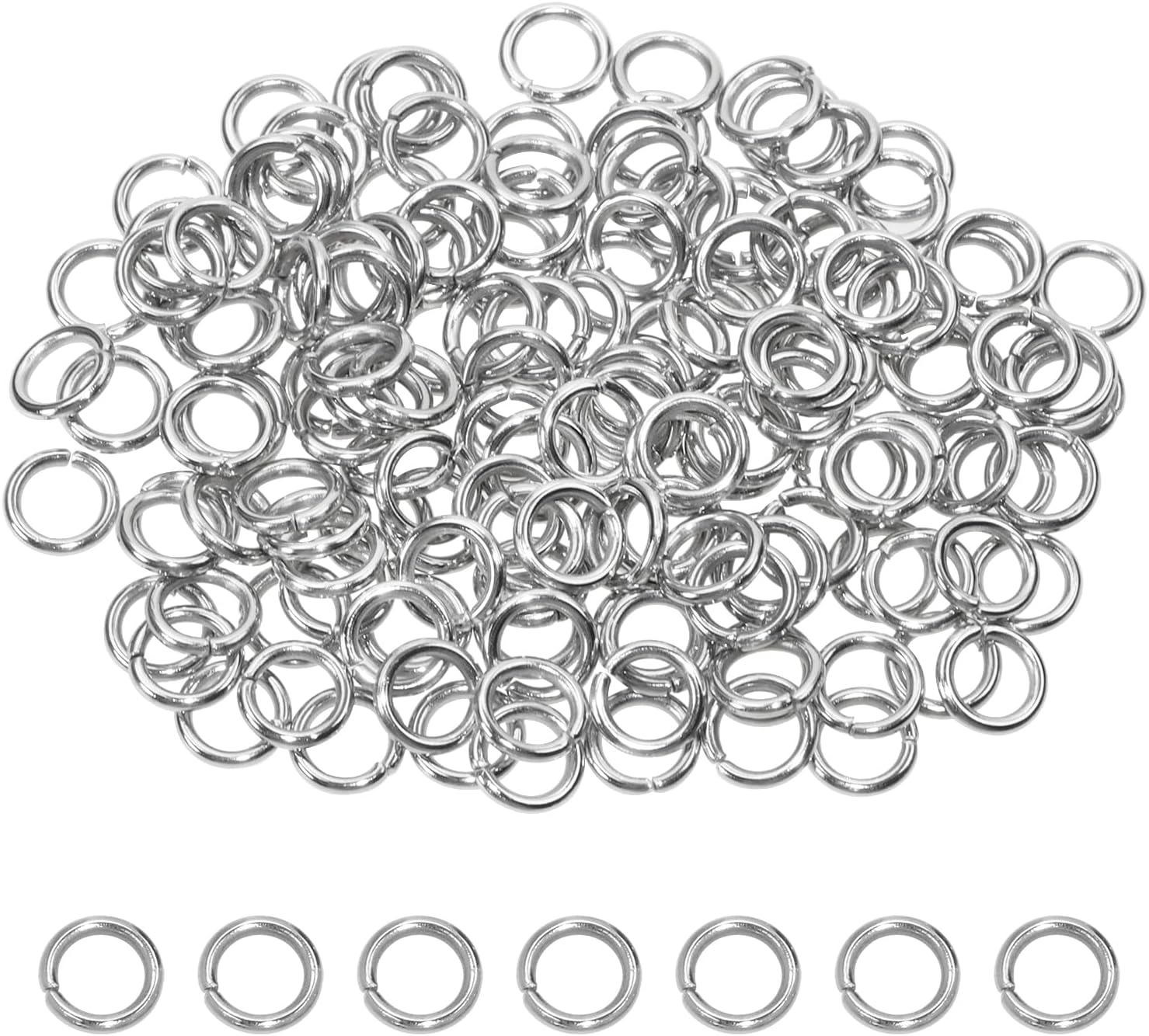 Shapenty 1mm/0.04Inch Thickness Stainless Steel Open Jump