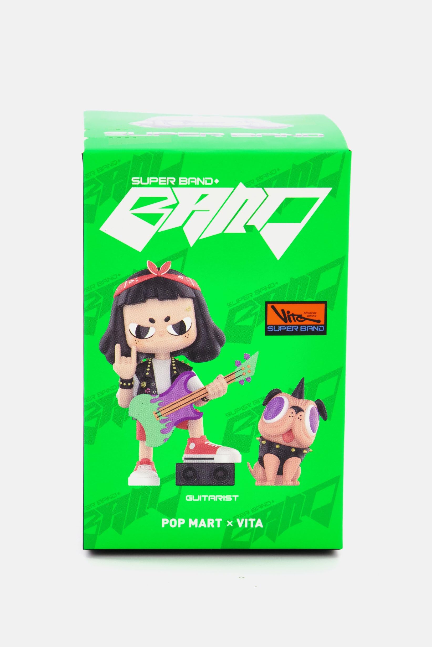 POP MARTVita Super Band Series Collectible Figure Blind Box, Assorted