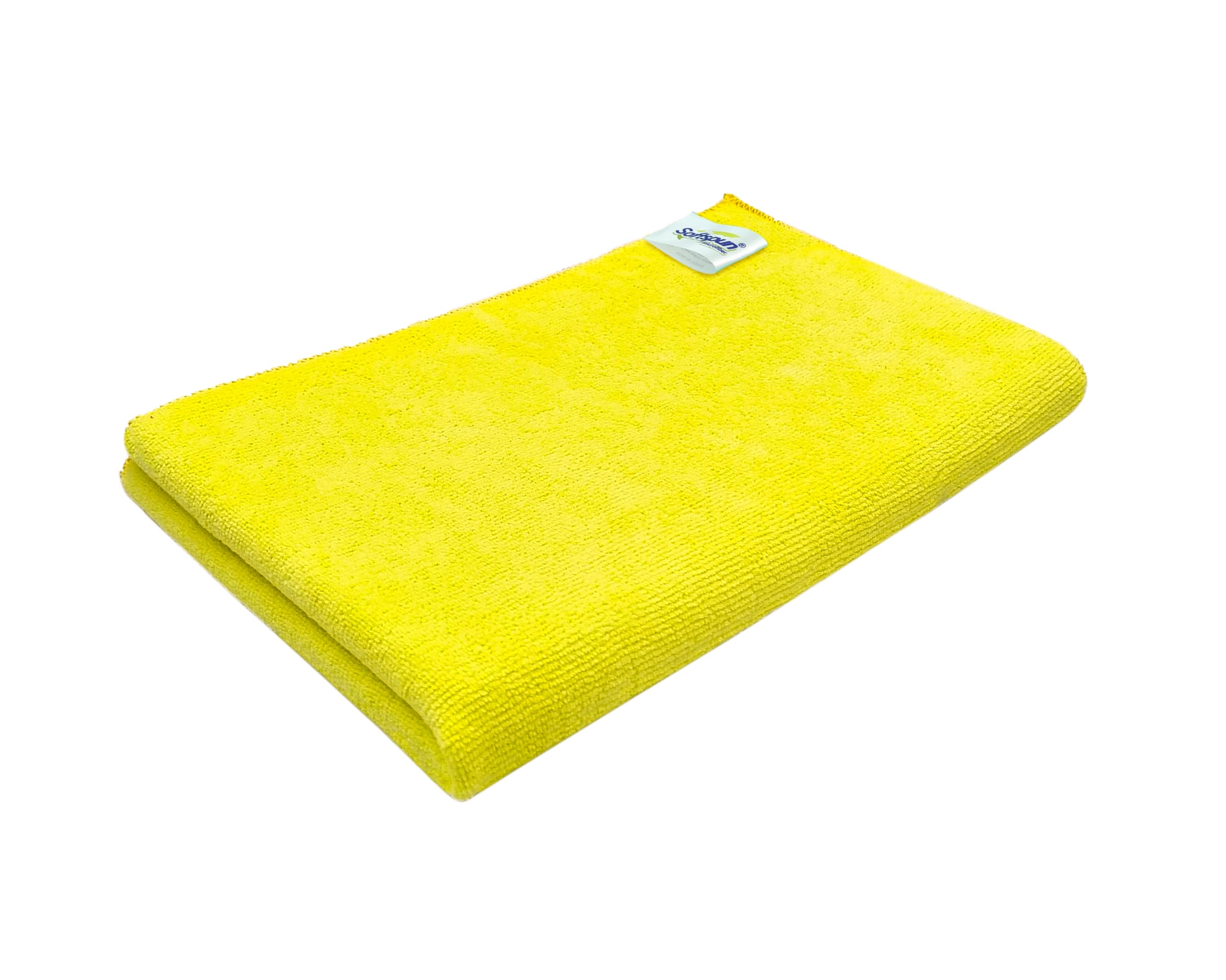 SOFTSPUN Microfiber Hair, Hand & Face Towel Set of 1 Piece, 40x60 Cms, 340 GSM (Yellow). Super Soft & Comfortable, Quick Drying, Ultra Absorbent in Large Size.-image-22