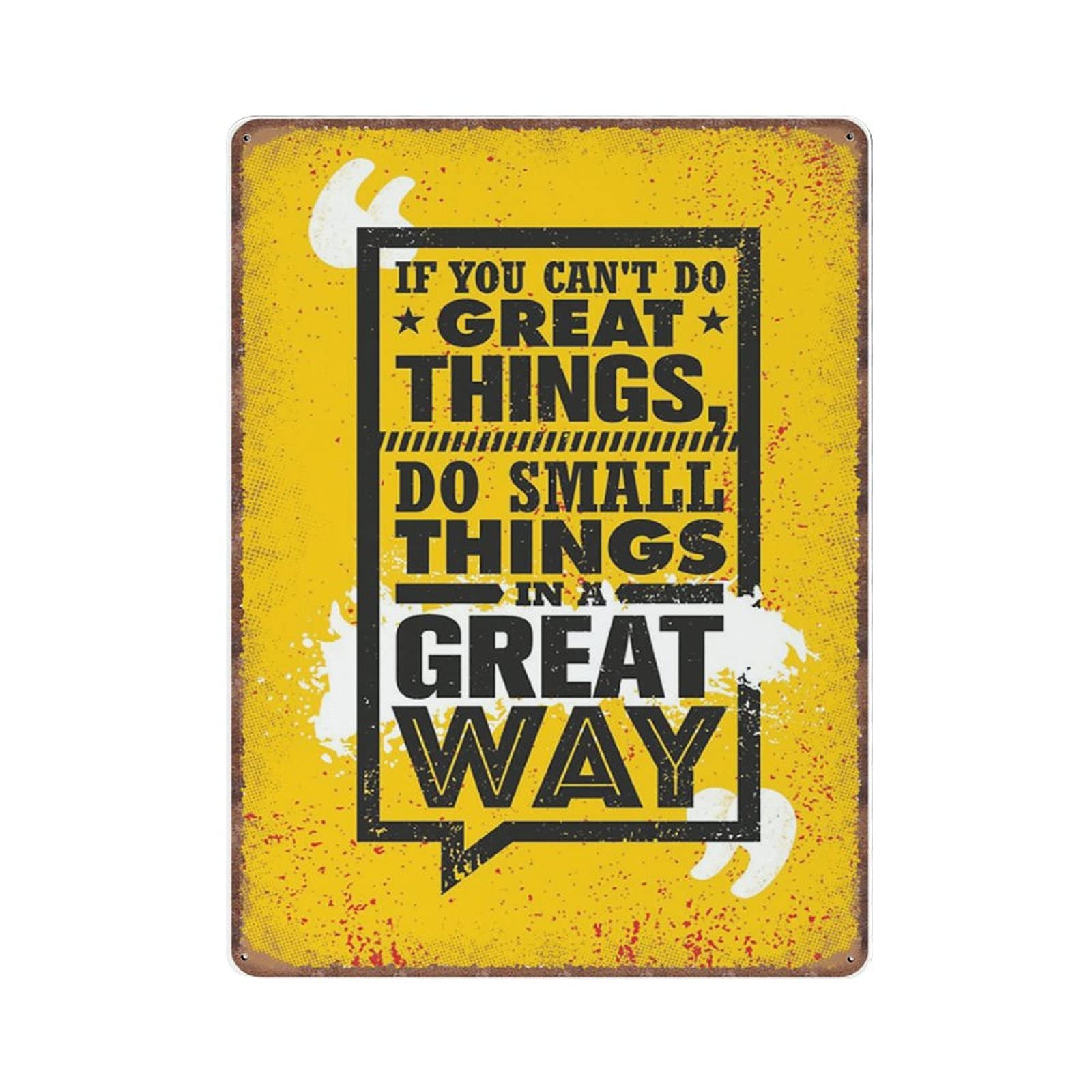 rayprint Motivation Tin Signs Funny Vintage Metal Sign Plaqu Poster Wall Art Pub Bar Kitchen Garden Bathroom Home Decor, 30x40 cm