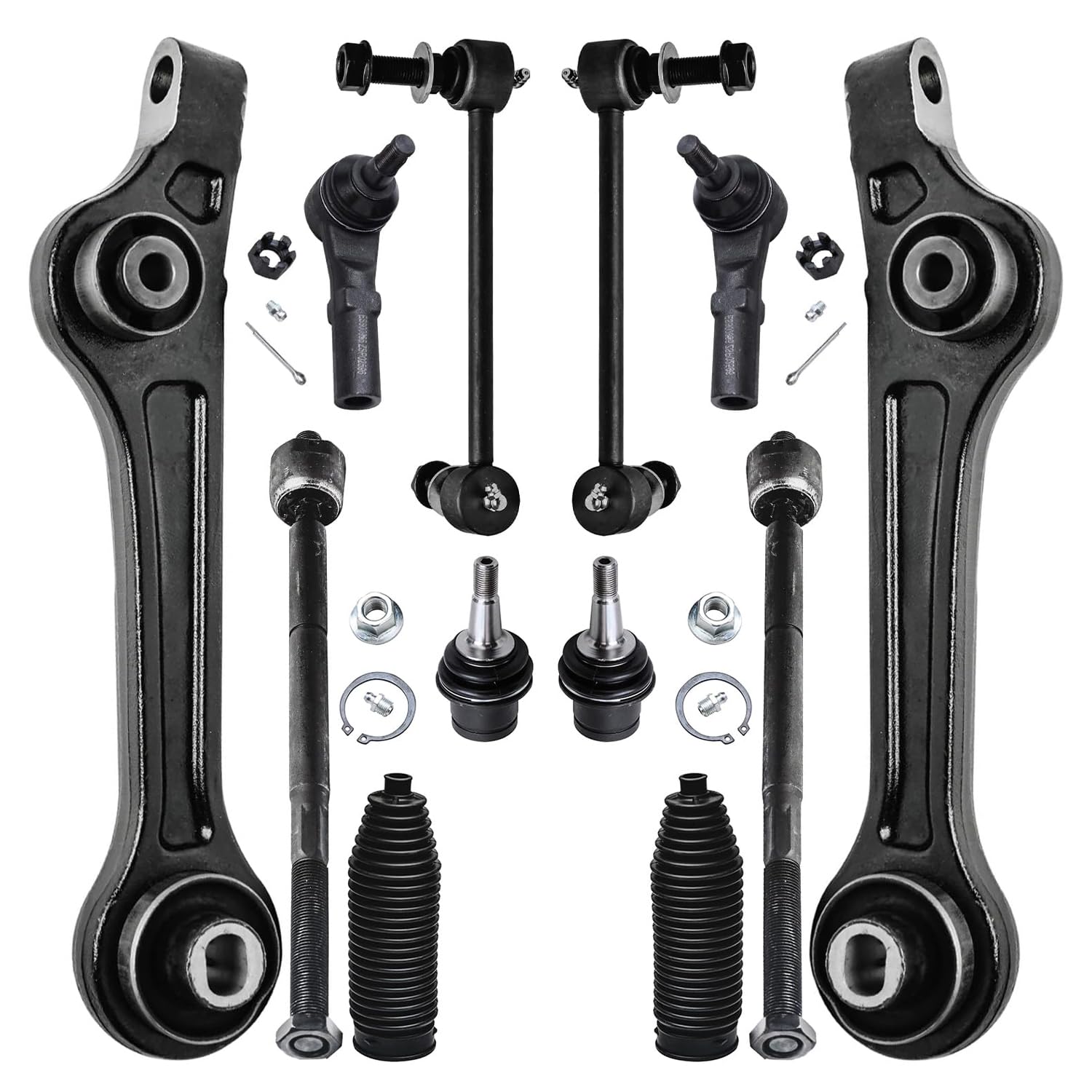 Detroit Axle - Front End Kit for 2011-2020 Dodge Charger 2011-2018