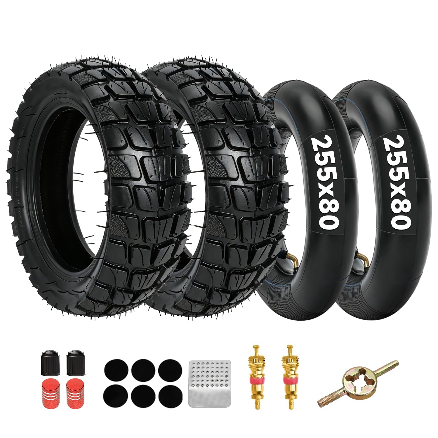 255x80 Electric Scooter Tire Inner Tube for Apollo Ghost Ieny-rid E-Scooter