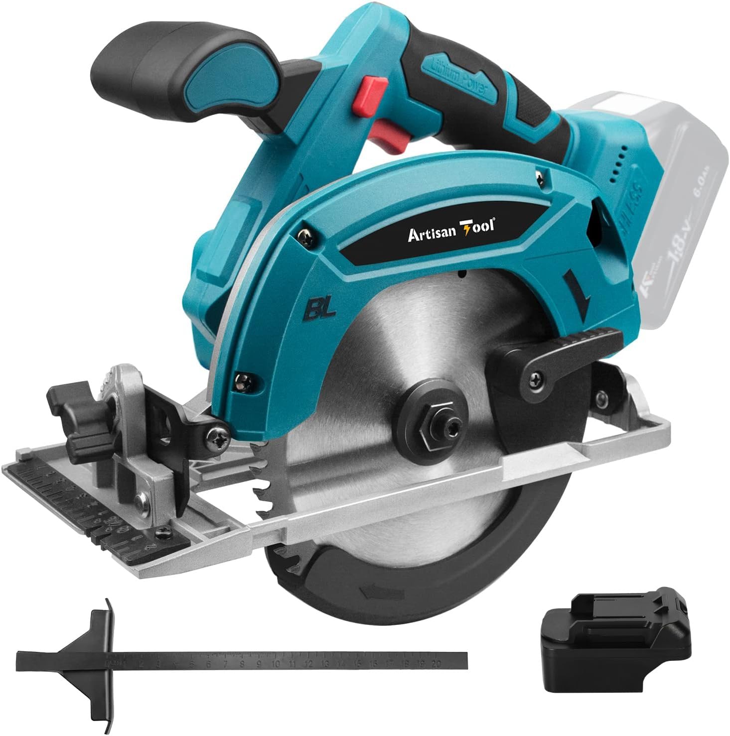 Amazon | マルチザンツール 充電式マルノコ AT-CS01B 電動ノコギリ 18V  