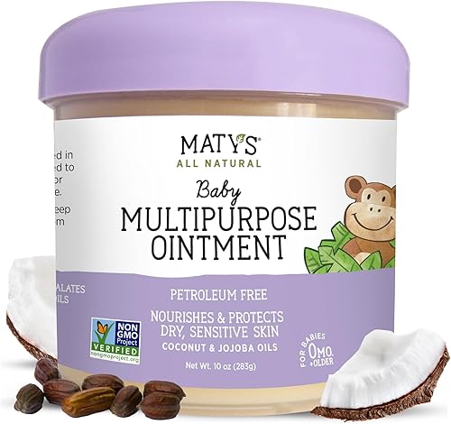 Miniatura 1 de Matys - Ungüento multiusos para bebés sin petróleo ni fragancia fabricado con aceites de coco y jojoba 10 onzas