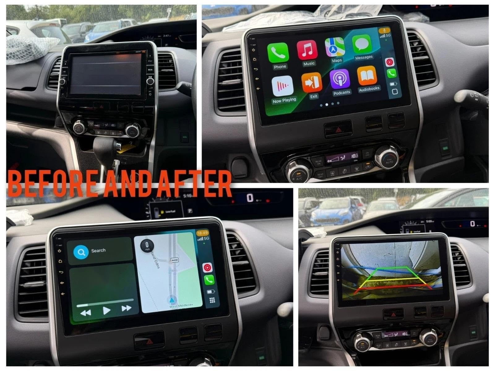 Amazon.co.jp: ワイヤレス carPlay アンドロイド自動表示 用の日産用の
