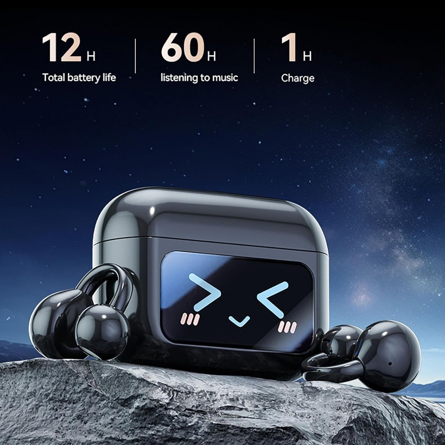 M100 Earbuds Battery Life Indicators