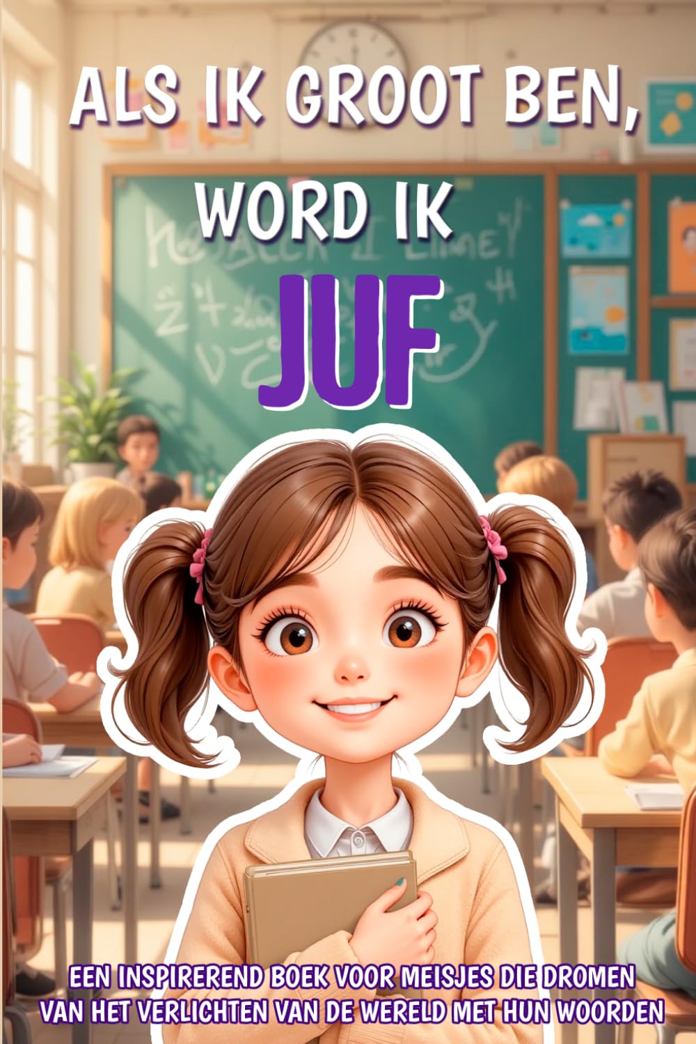 Als ik groot ben, word ik juf: Een inspirerend boek voor meisjes die dromen van het verlichten van de wereld met hun woorden