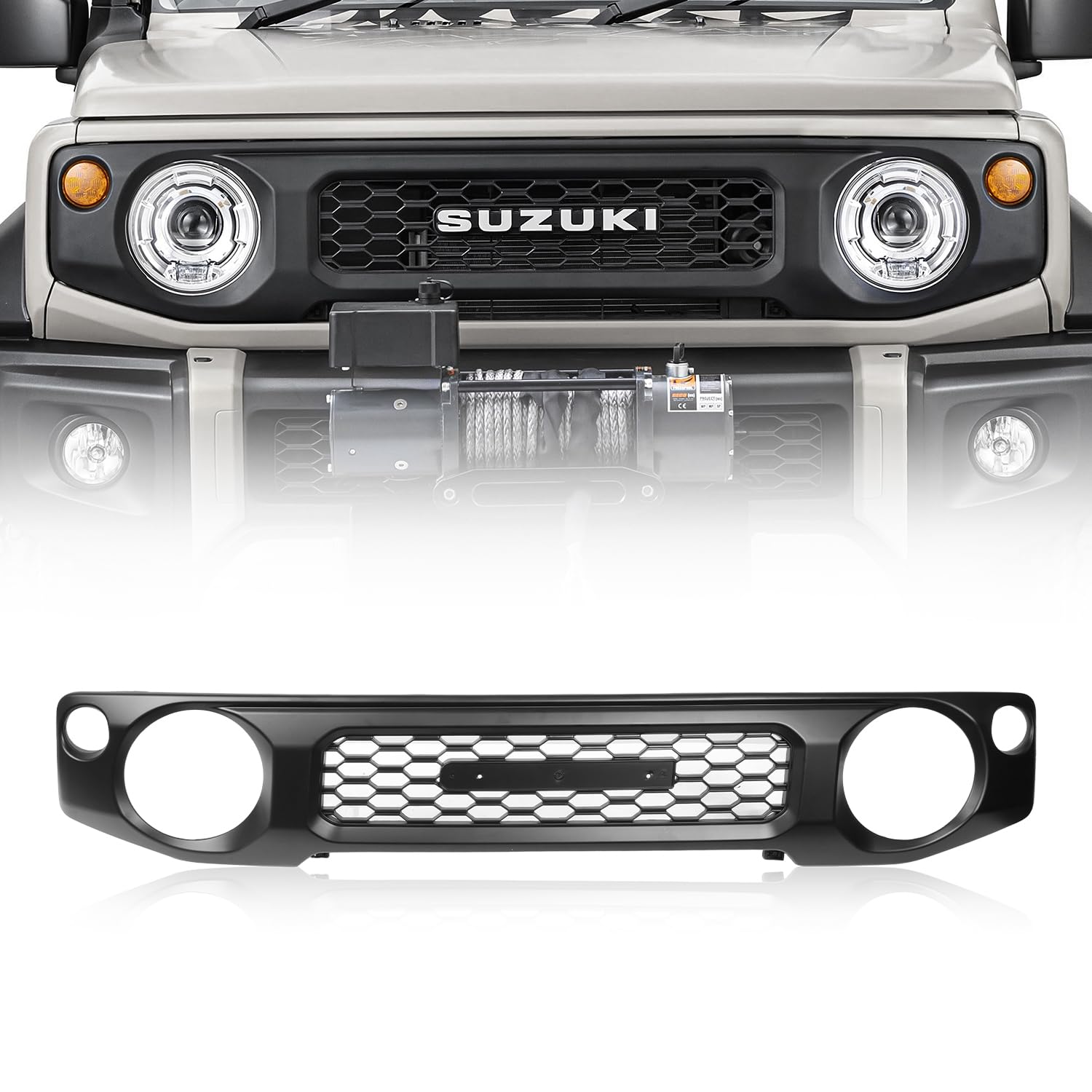 Amazon.co.jp: Niceffort 新型スズキジムニー フロントグリル