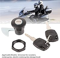 Vista 2 de Acouto Kit de bloqueo de cola para motocicleta, kit de bloqueo trasero de aluminio para motocicletas eléctricas, accesorios de maletero