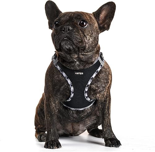 Miniatura 5 de AMTOR - Arnés para perro con correa, arnés reflectante, ajustable y sin tirones para cachorros con chaleco acolchado para perros y gatos