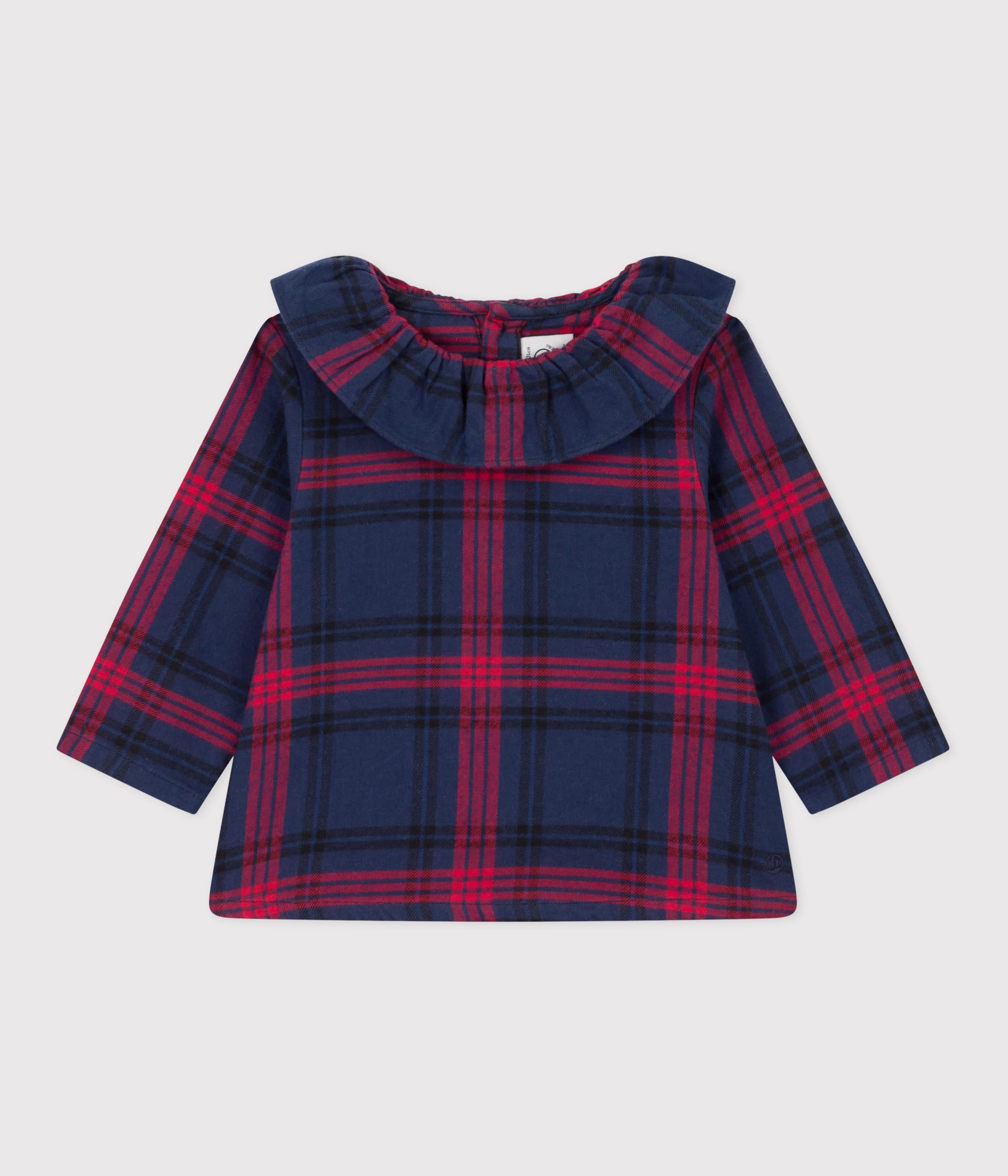 Petit Bateau Baby-Mädchen Langarmbluse
