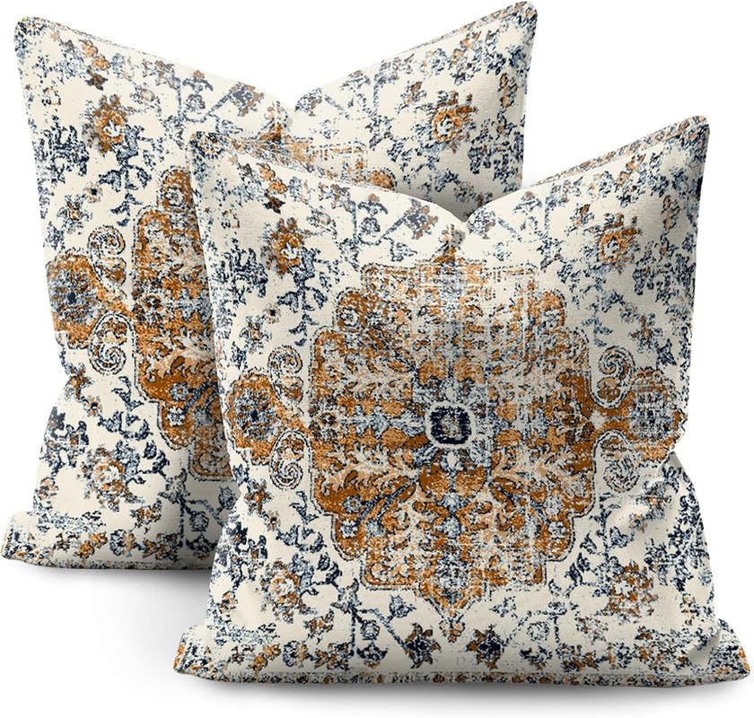 Lot de 4 Housse Coussin Décoratif Canapé Taie d'oreiller Decoration Housses en Lin d'extérieur Housse de pour Chambre, canapé, Lit,Jardin 45x45CM | Leroy Merlin