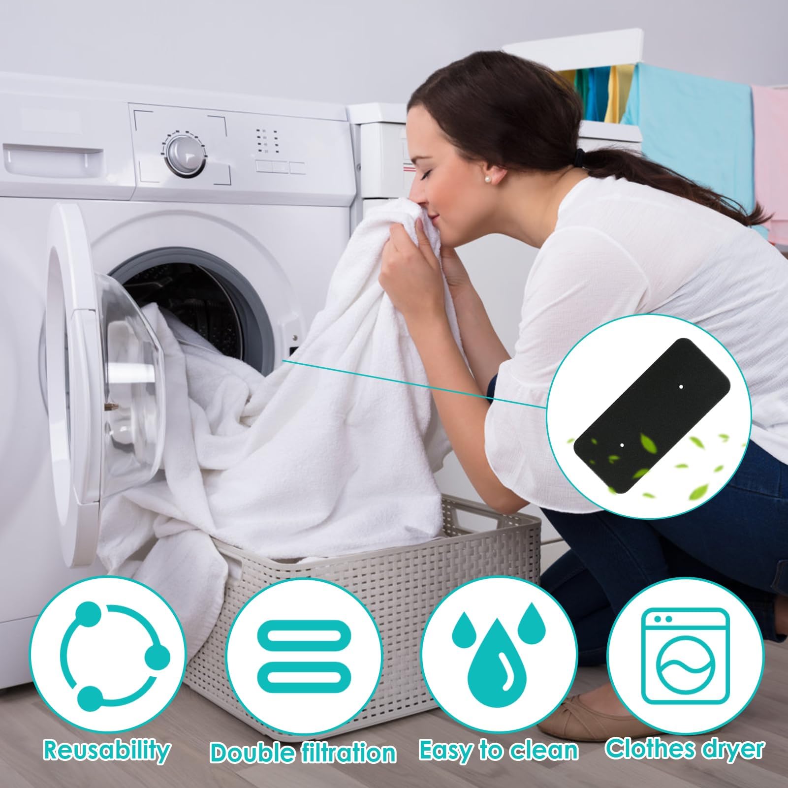 Filtri Asciugatrice Candy Hoover - 2 Pezzi, 275x125x10mm, Per Modelli A Condensazione E Pompa Di Calore