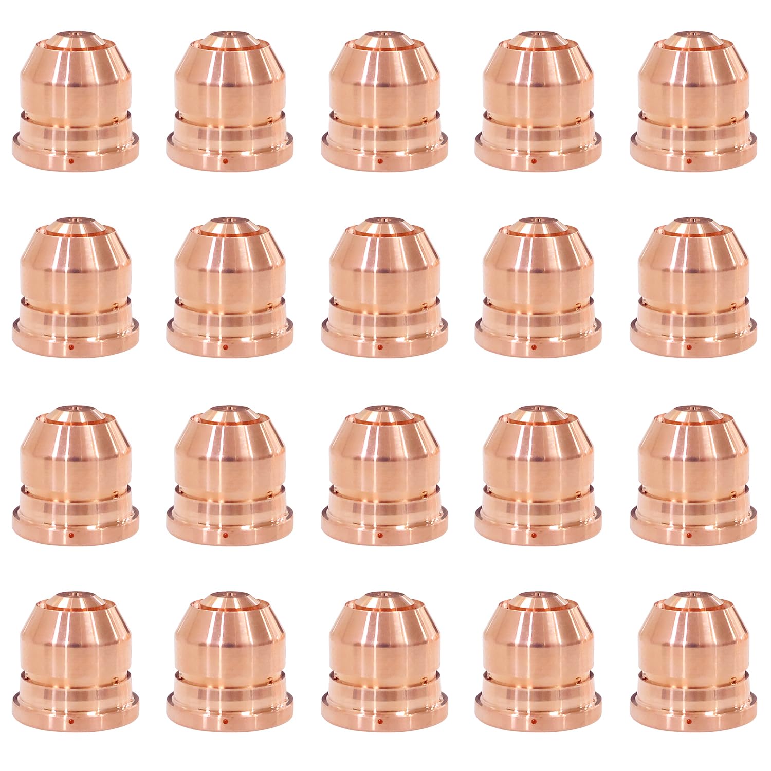 MAUTO 20Pcs 220975 Plasma Nozzle Tips Fit for Plasma 125 Cutting Torch Consumable