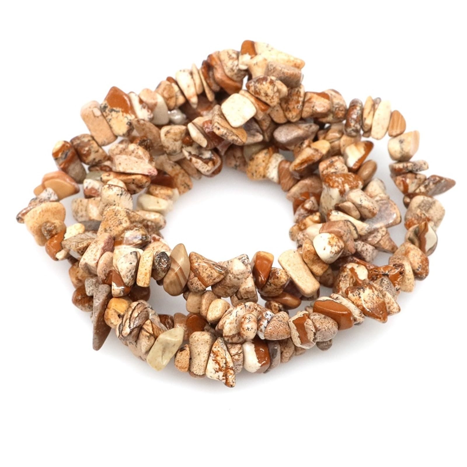 Perline di ghiaia irregolari Perline di cristallo FloatingBeads con ghiaia irregolare forata for la creazione gioielli fai da te, braccialetti e collane per fai da te(Color-19,20pcs(approx.16IN))