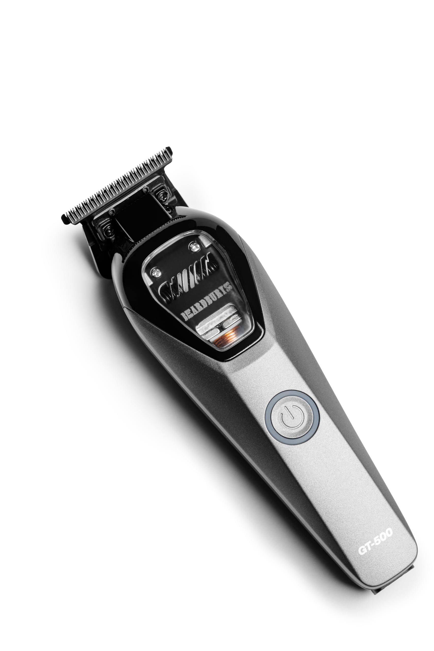Beardburys Trimmer GT-500 | Maquina de Afeitar Hombre, Barba y Cabello, Recortadora Inalámbrica con Motor de 13.000 RPM, Cuchillas DLC + Cerámica, Batería 2 Horas y Cabezal 360º | Ideal para Barberos