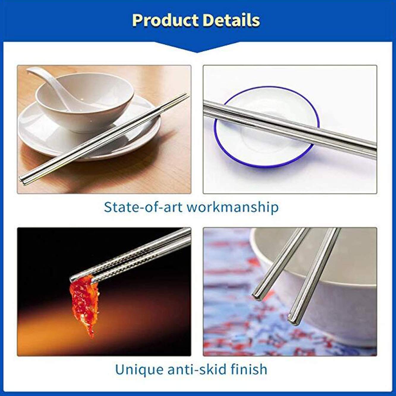 1 Paar Silber-Essstäbchen-Geschenkset mit Etui, wiederverwendbare Premium-Essstäbchen aus chinesischem Silber, rutschfeste Essstäbchen für Sushi-Nudel-Reis, japanische Essstäbchen aus Sterlingsilber