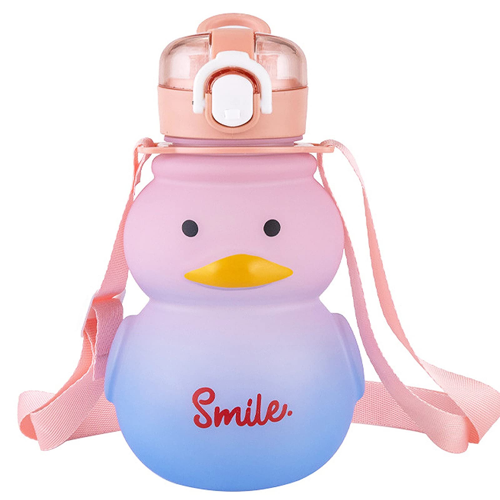 Bouteille D'eau En Forme D'ours Mignon Avec Des Autocollants