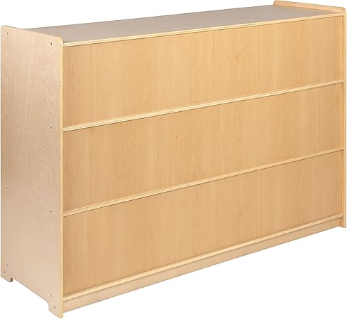 Miniatura 87 de Flash Furniture Hercules Series - Gabinete de almacenamiento de madera de 5 secciones para aula, gabinete de almacenamiento para aula escolar con 5