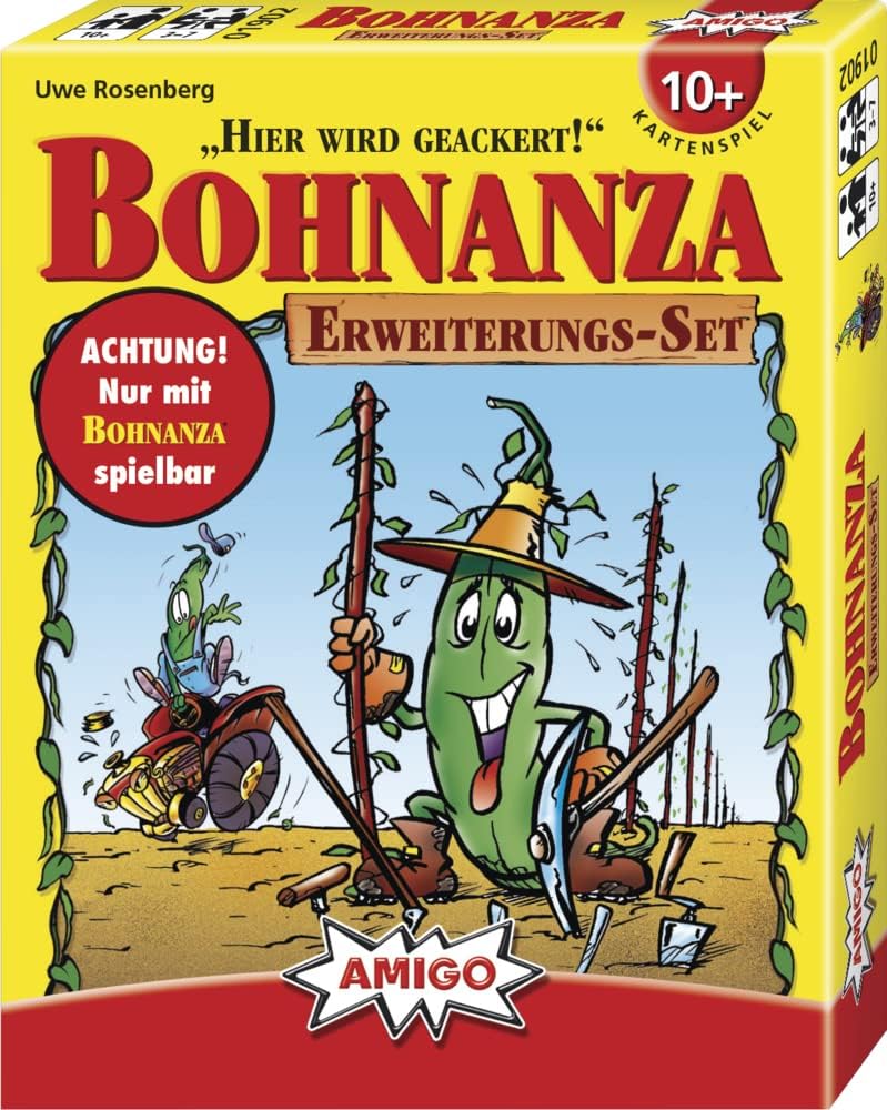 Amigo 1902 "Bohnanza Expansion Set for Card Game (German Version)