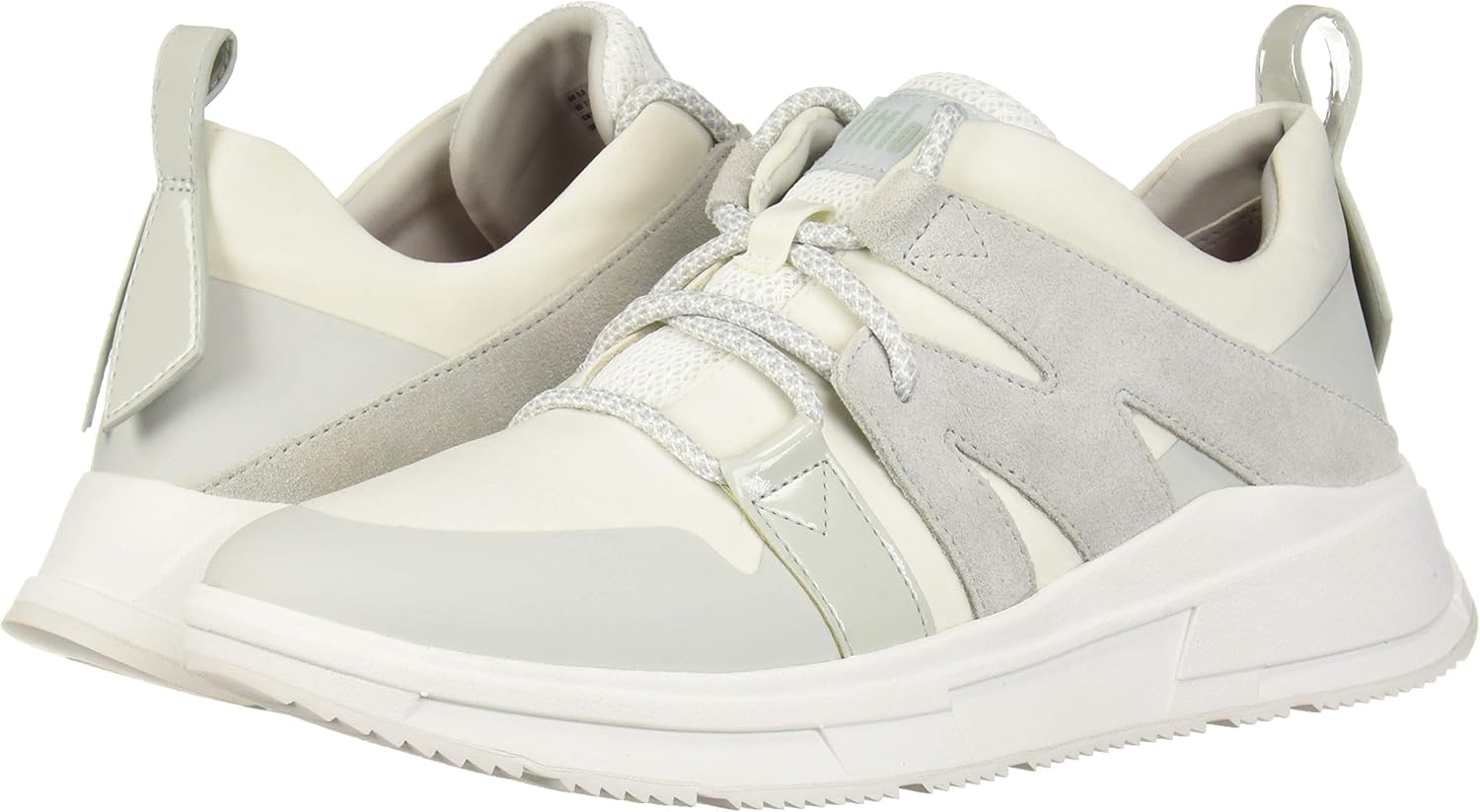 FitFlop Women's Carita Sport Low Top Sneaker-Statement 8.5 Urban White