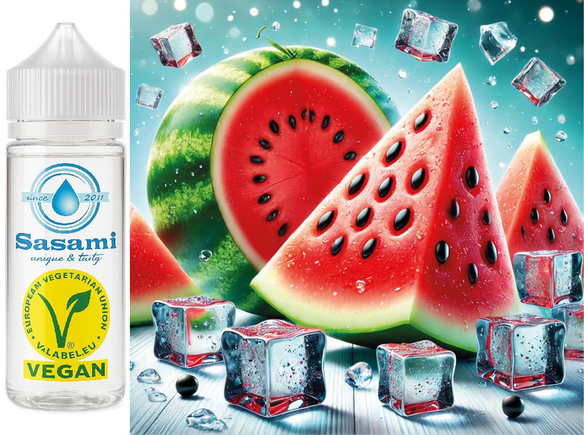 Sandía - Watermelon Ice Aroma Concentrado - Vegano - Sasami - 10ml