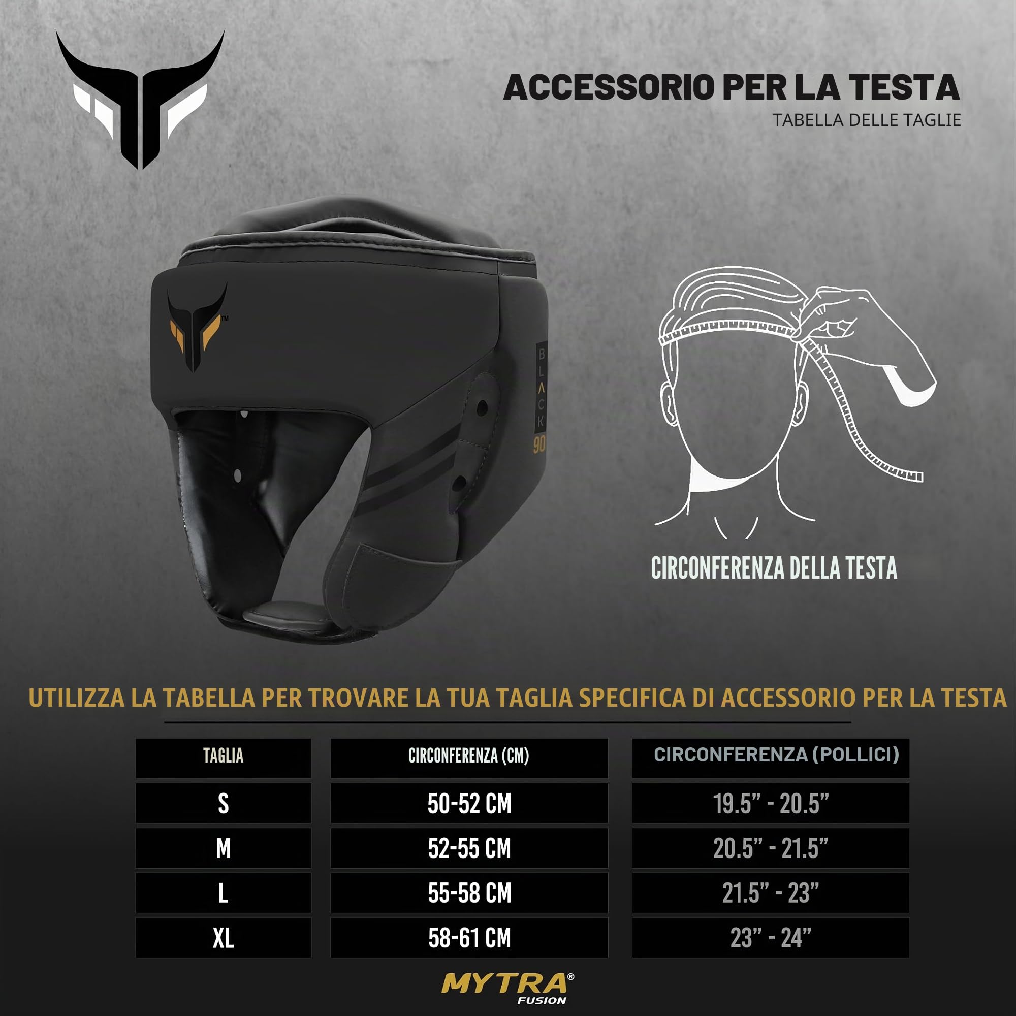 Mytra Fusion caschetto boxe - caschetto kick boxe con cinturino regolabile MMA, Muay Thai, Sparring, Arti Marziali, Karate casco boxe
