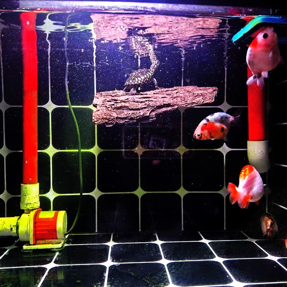 Flushbay Schildkröten-Plattform Aus Keramik – 14x15 Cm, Ruhezone Und Versteck Für Aquarium