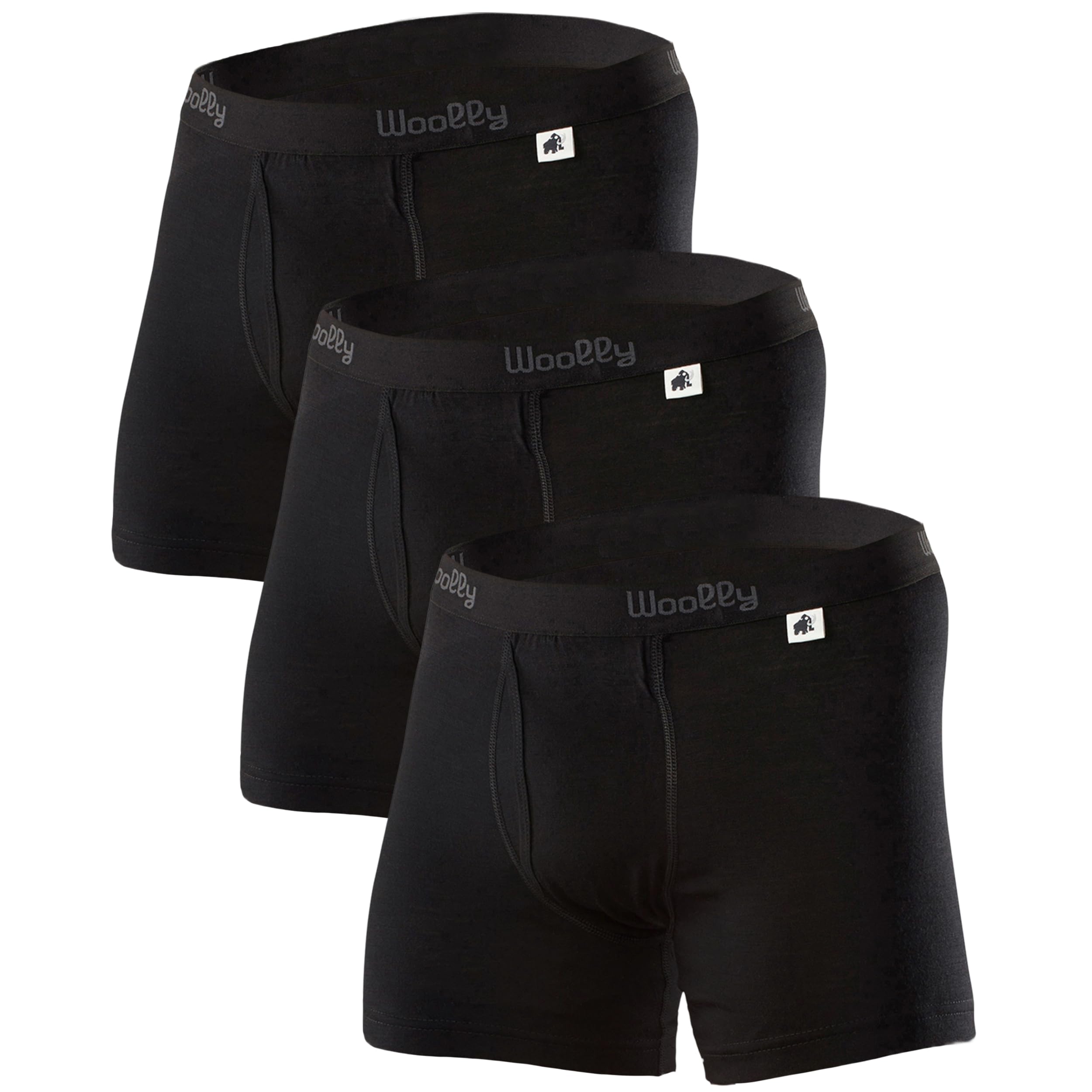 Mens Merino Boxers By Woolly RWS Certified Soft Stink Free Seattle Designed