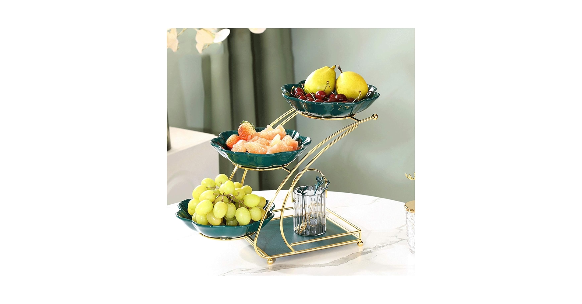 ★Vtg★Fruit Bowl Fruit Bowl Fruit Basket for Kitchen Candy Display Plates