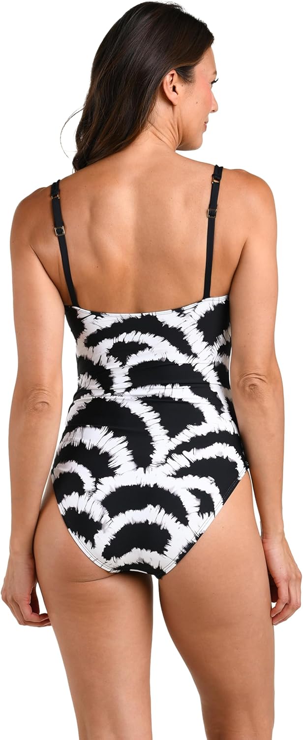 La Blanca Women's One Piece Swimsuit Lingerie Tummy Control Bathing Suit