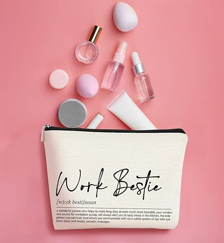 Miniatura 8 de Bolsas de maquillaje para amigas, bolsas de cosméticos de amistad, regalos para amigas, regalos para amigas, regalos de cumpleaños únicos para
