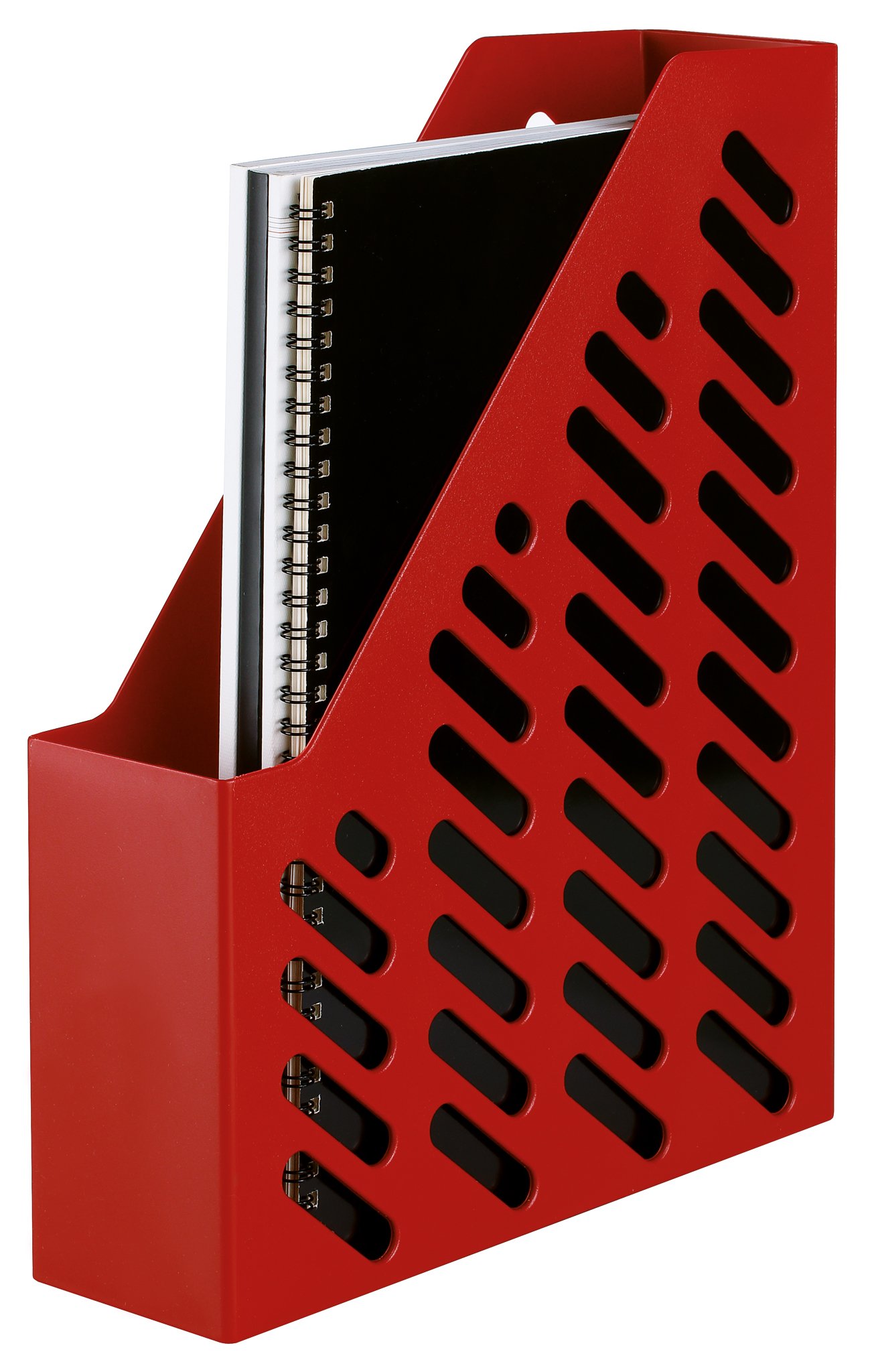 HAN Kolektor stojący CLASSIK - 10 sztuk, nowoczesny organizer stojący w nowoczesnym wzornictwie. Funkcjonalny, wysokiej jakości i elegancki do formatu DIN A4/C4, czerwony, 1601-17