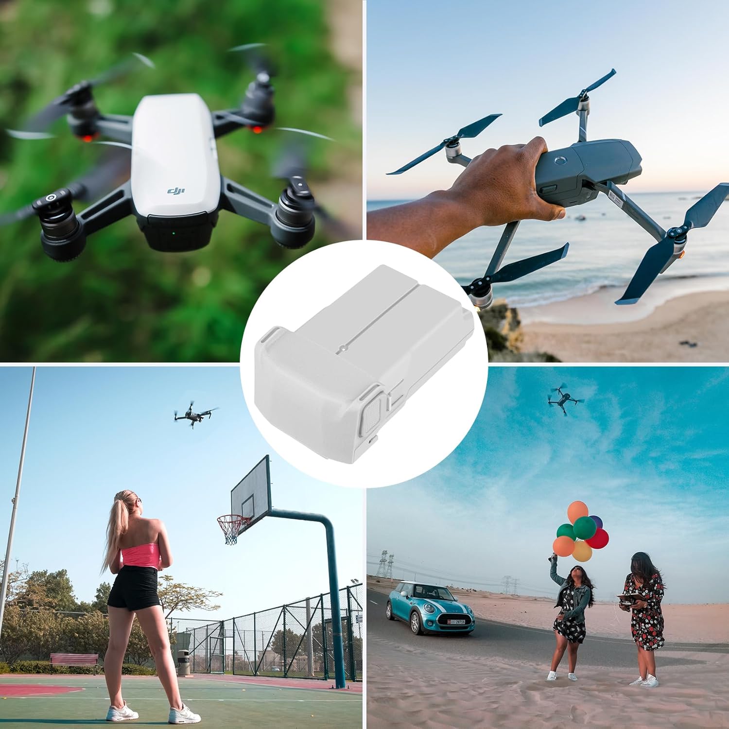 Intelligent Flight Mini 3 Battery Plus 2-Pack 3850mAh Replace for Mini 3/Mini 3 Pro Battery Compatible with Mini 3 / Mini 3 Pro Drone