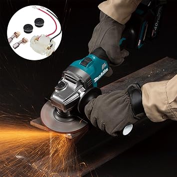 BODYA Angle Grinder Carbon Brush Holder Kit Caps with Brushes for Makita BGA450 BGA452 DGA452 643954-4 CB430 Carbon Brush Holder Tool Accessories