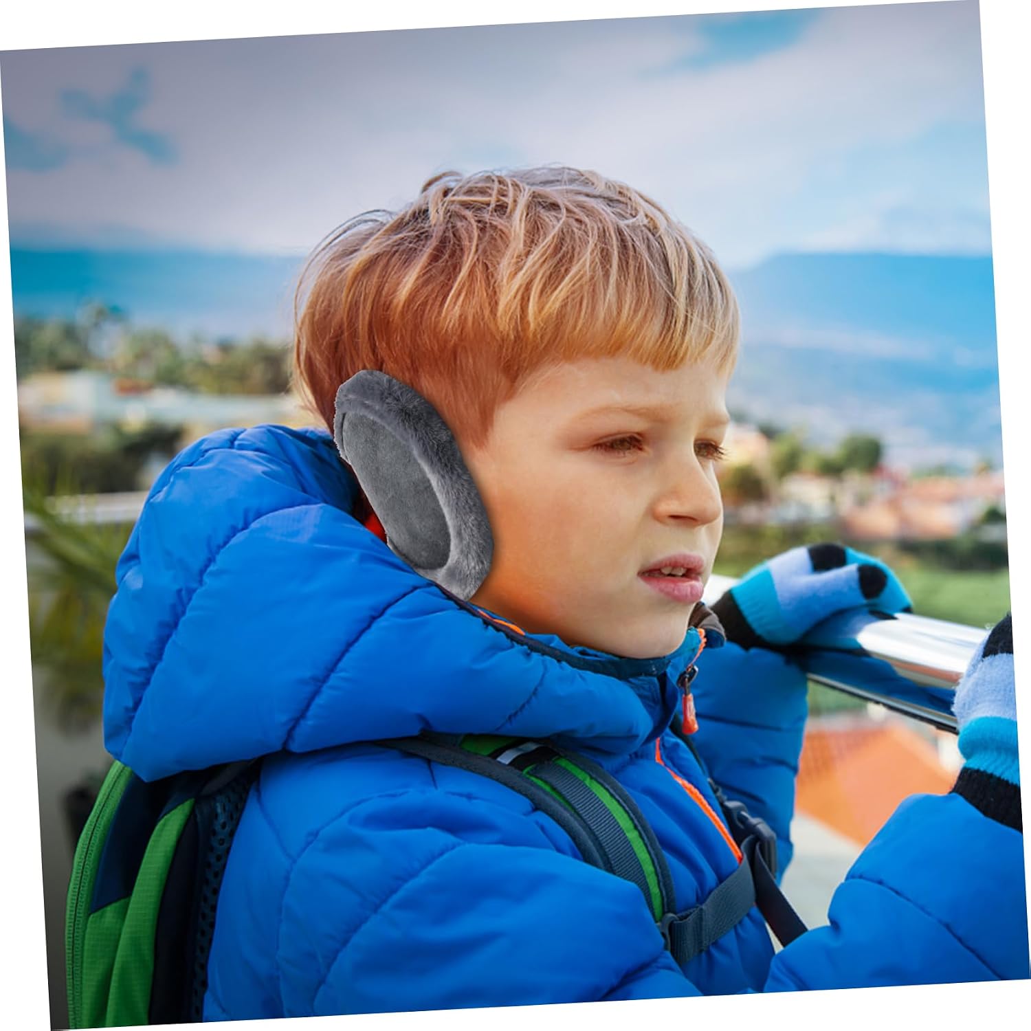 Warm Ear Defenders Warm Ear Covers Protective Polar Fleece Windproof Earmuff Ear Protector Outdoor Ear