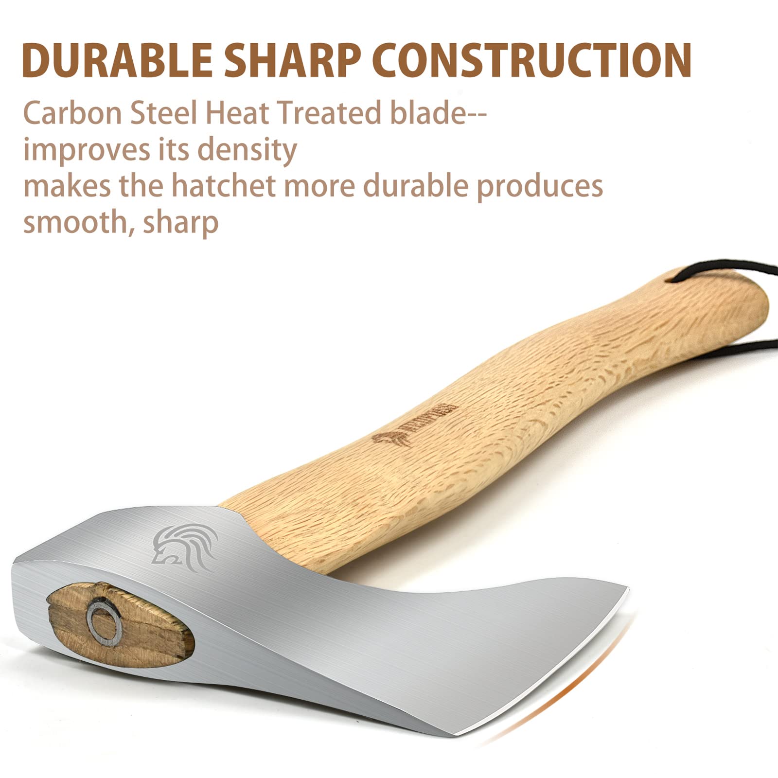 Buy NedFoss 13" Hatchet, Camping Axes and Hatchets, Bearded Viking