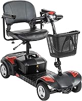 Vista 6 de Drive Medical Drive Medical Scout - Patinete compacto de viaje, 4 ruedas