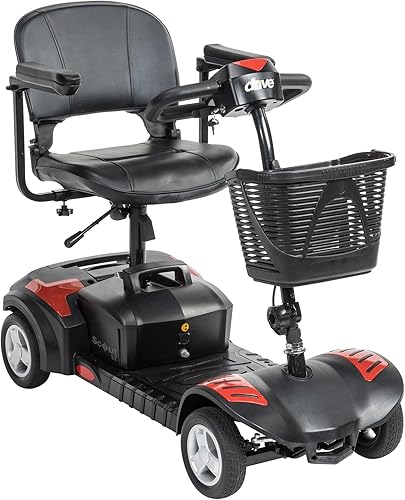 Drive Medical Scout Compact Travel escúter eléctrico de 4 ruedas