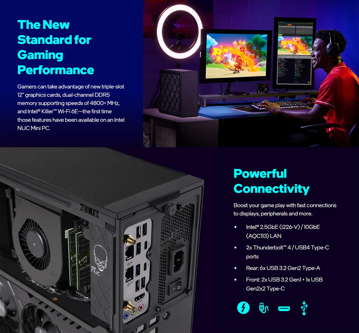 Intel NUC 13 Extreme NUC13RNGi5 ベアボーンPC The Intel NUC 13 Extreme kit promises blockbuster SFF