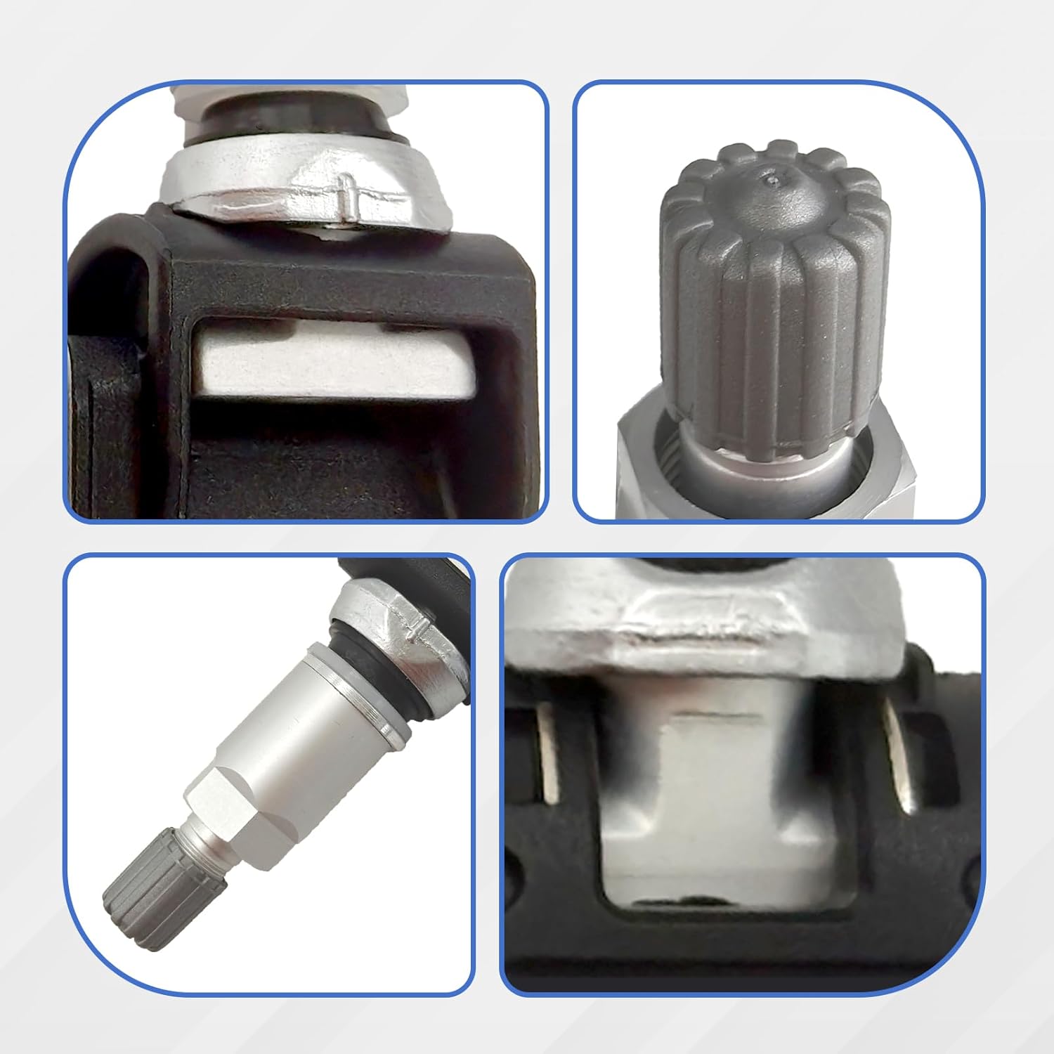 4 Pcs TPMS Trailer Tire Pressure Sensors 13545366 Compatible with 2019-2025 GMC Chevrolet Cadillac Sierra Silverado Suburban Tahoe Yukon Escalade Replace: 86803857 84338125 85110397