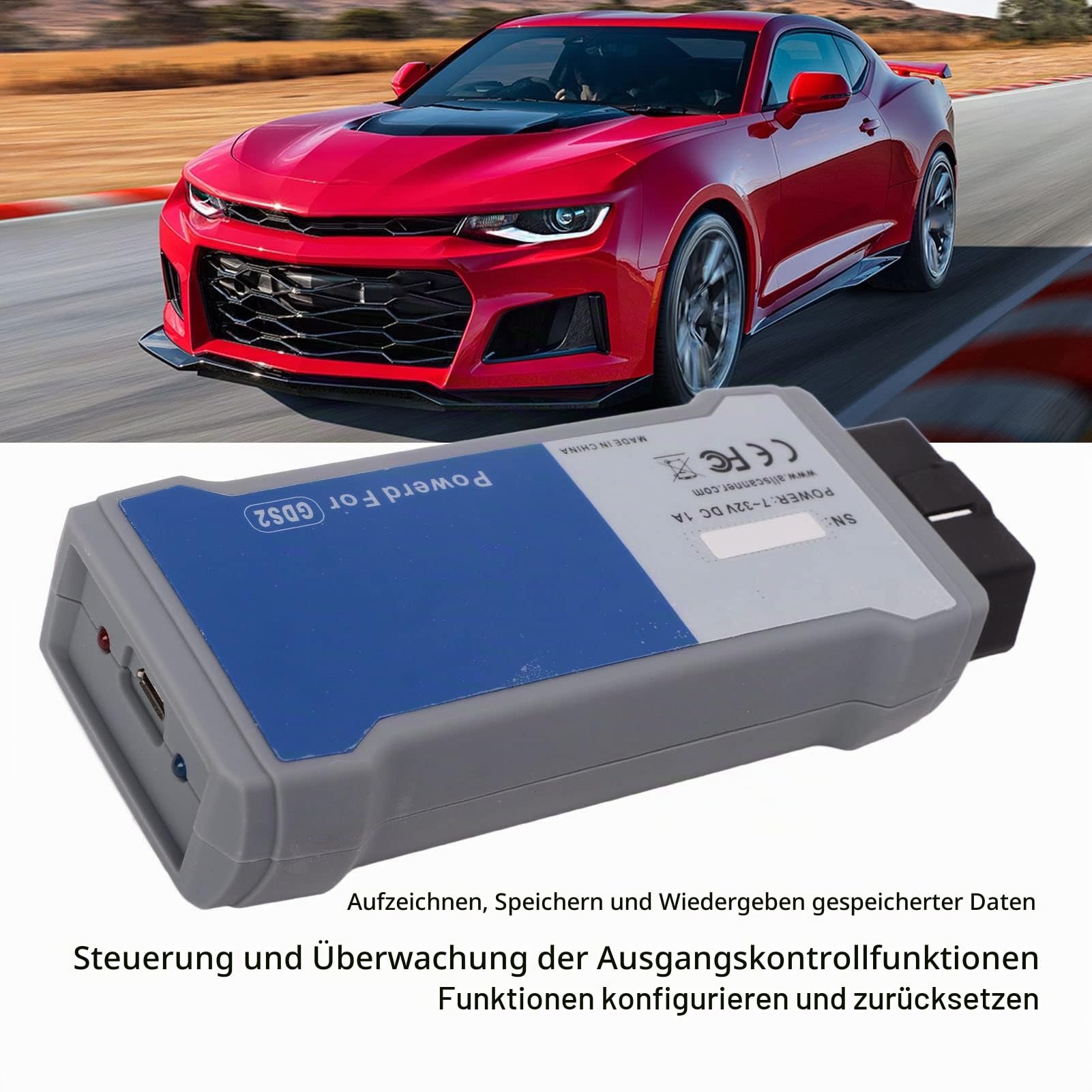 Aramox OBD2-Diagnosescanner, Vcx Nano USB-Version Tech2Win und Gds2-Diagnosetools Ersetzen Mdi-Diagnosetools