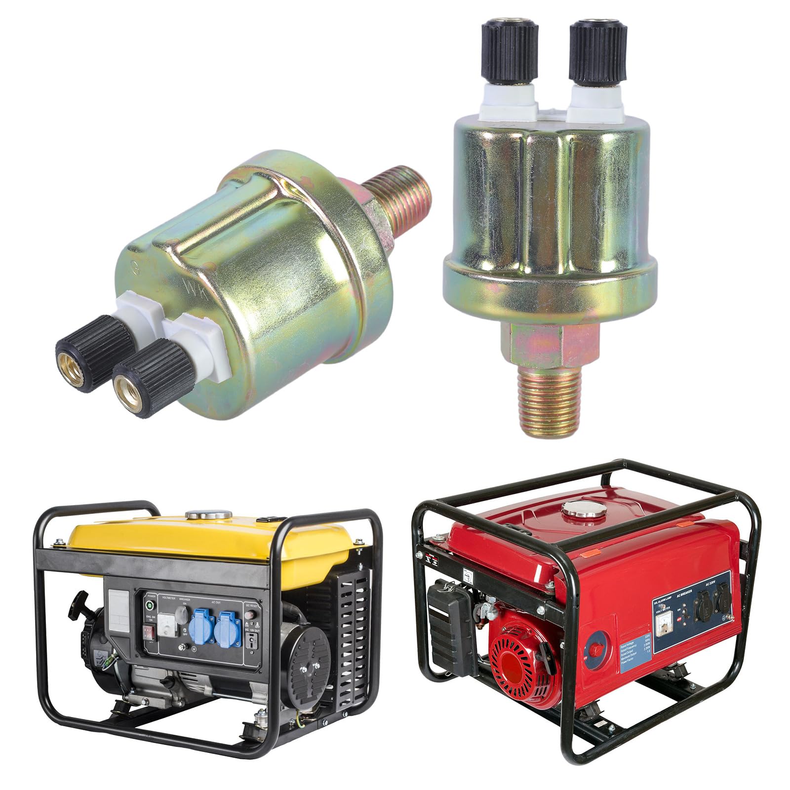Precisions Oil Pressure Sensoring Oil Pressure Monitors Heavy Duty Device For Emergencies Power Systems