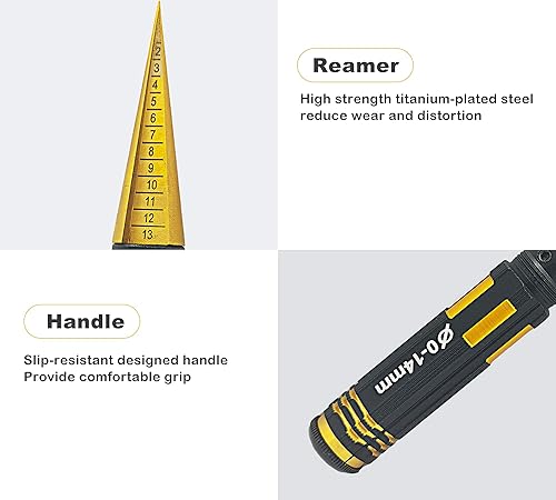 Miniatura 3 de Escariador de cuerpo RC 0.000-0.551 in perforador de agujero con manga y tijeras curvas y tijeras rectas Set RC montaje de carrocería de coche para