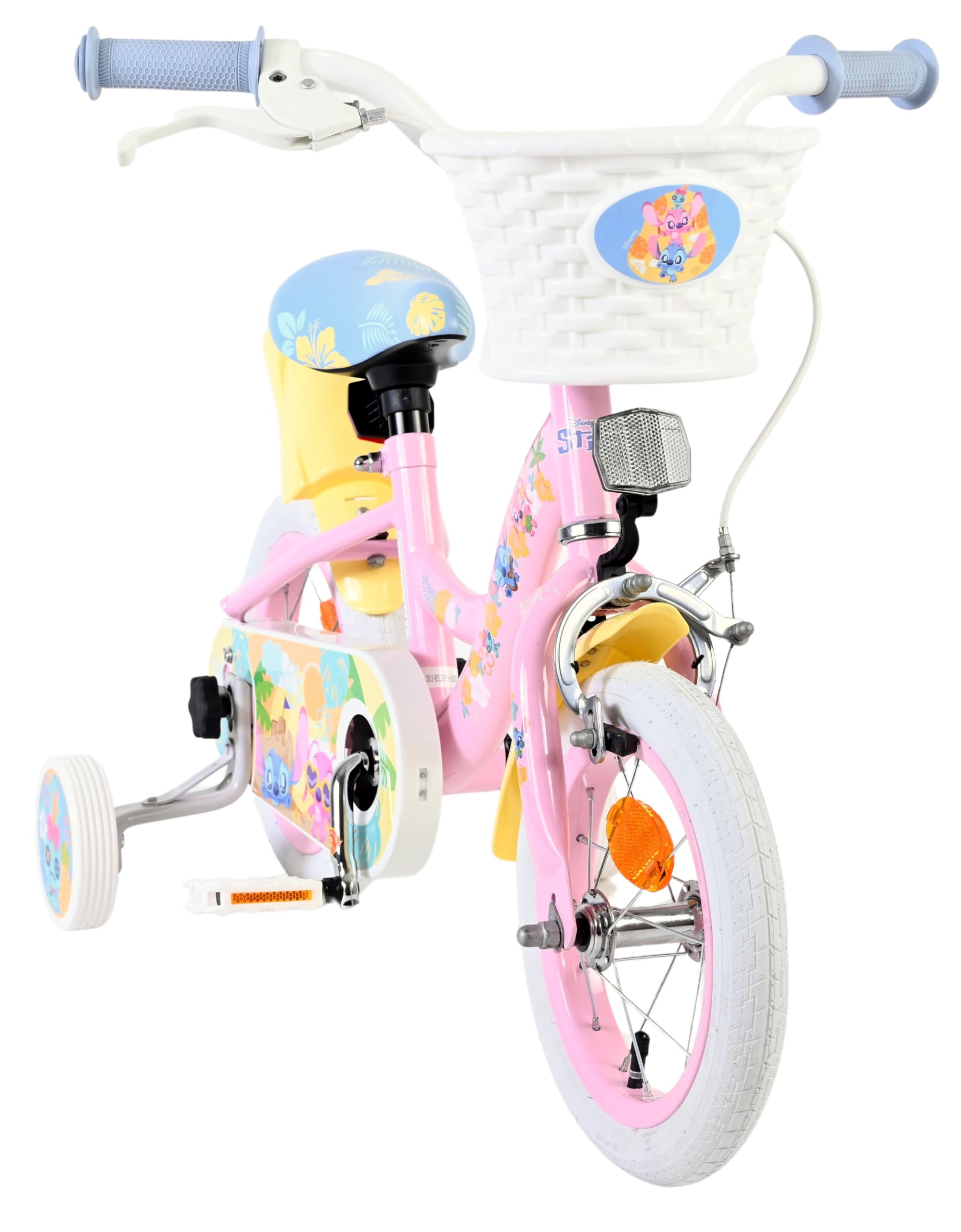Volare Kinderfahrrad 12, 14, 16 Zoll für Mädchen und Jungen 3–6 Jahre – Offiziell Lizenziert mit Charaktermotiv – Stützräder, Rücktrittbremse und Handbremse