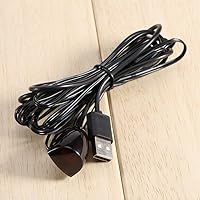 Vista 7 de Extensor de rango de control remoto IR, cable de extensión de control remoto por infrarrojos, interfaz USB (solo función de alimentación) Rango