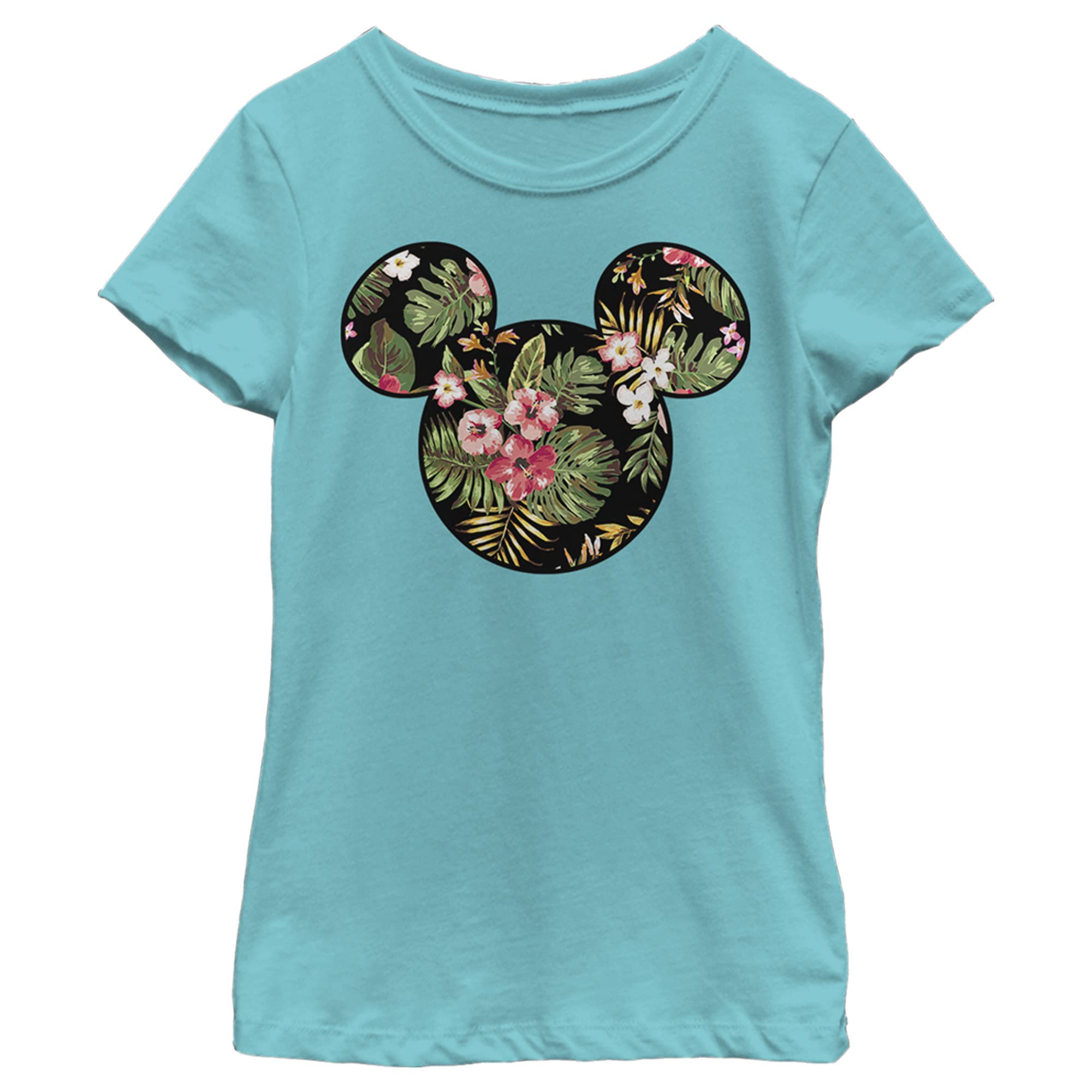 Disney Girls' Floral Mickey