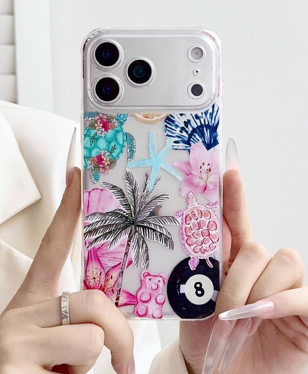 for iPhone 17 Pro Max Case, TPU, Drop Protection, Summer image 3